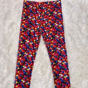 Girls Bubble Gum Leggings